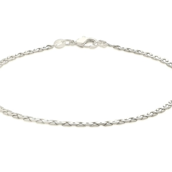Sterling Forever Arya Chain Anklet - Picture 2 of 6